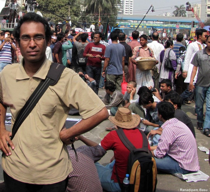 Ahmed Rajib Haider, Shahbagh, Dhaka, 08-02-2013